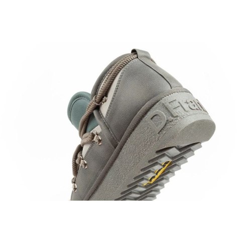 D.Franklin buty śniegowce damskie zimowe modne ocieplane botki szare