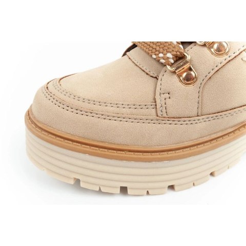 O'neill buty trapery zimowe damskie botki za kostkę ocieplane modne beżowe brązowe