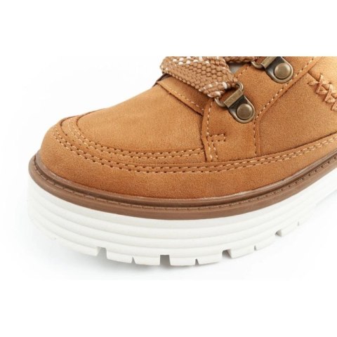 O'neill buty trapery zimowe damskie botki za kostkę ocieplane modne brązowe