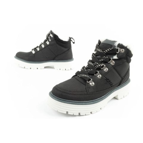 O'neill buty trapery zimowe damskie botki za kostkę ocieplane modne czarne białe