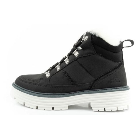 O'neill buty trapery zimowe damskie botki za kostkę ocieplane modne czarne białe