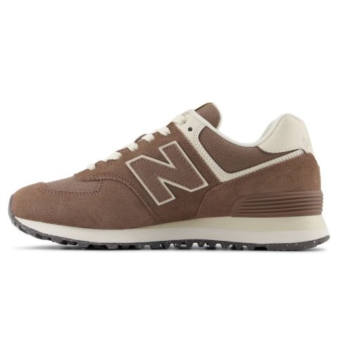 Sneakersy damskie New Balance WL574 lifestyle brown (WL574RTS)