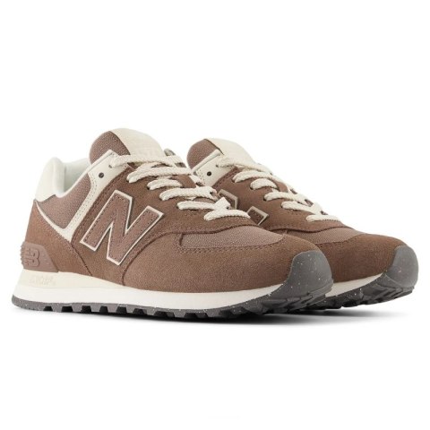 Sneakersy damskie New Balance WL574 lifestyle brown (WL574RTS)