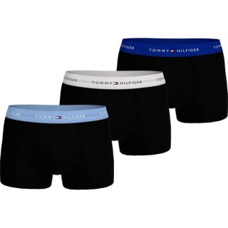 Tommy Hilfiger 3-Pack bokserki majtki męskie czarne bawełna wygodne