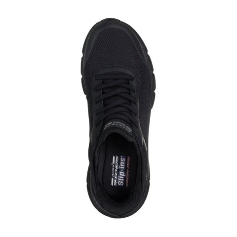 Skechers damskie sneakersy BOBS B FLEX HI LINEAR FORCE 117391 BBK