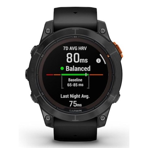 Zegarek sportowy Garmin Fenix 7 Pro Solar Edition Slate Grey / Black Band