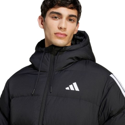 Kurtka adidas Essentials Climawarm 3 Stripes Puffer Down Hooded M JM4165