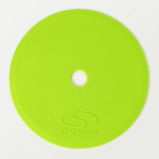 Płaskie znaczniki pola - okrągłe 15 cm - 12x zielony SMJ sport ZPO-G