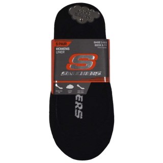 Skechers 5pk Womens Non Terry Socks S110703-BLK Czarne 36-40
