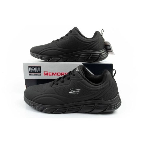 Skechers Bobs B Flex buty sportowe sneakersy damskie modne czarne