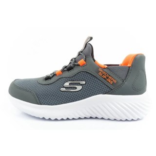 Skechers Bounder Slip-ins buty młodzieżowe sportowe dziecięce szare