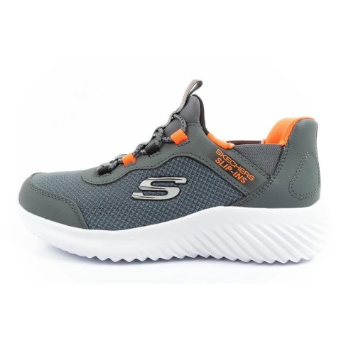 Skechers Bounder Slip-ins buty młodzieżowe sportowe dziecięce szare