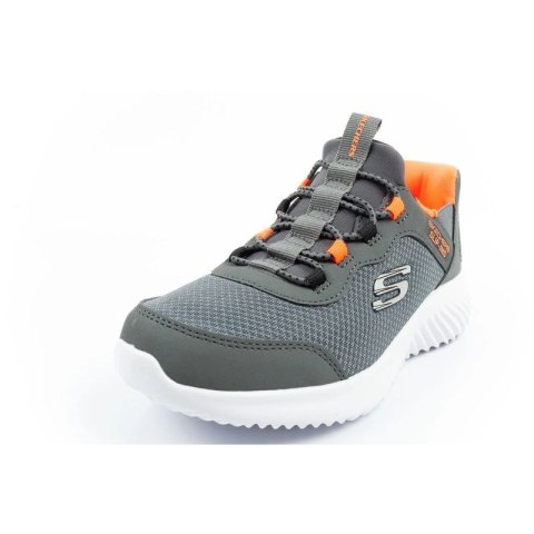 Skechers Bounder Slip-ins buty młodzieżowe sportowe dziecięce szare