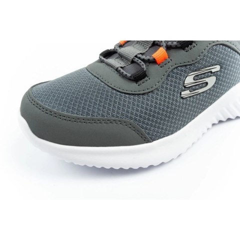 Skechers Bounder Slip-ins buty młodzieżowe sportowe dziecięce szare