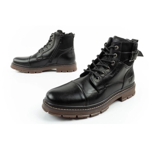 Wrangler Ryland buty męskie sztyblety trzewiki eleganckie ocieplane