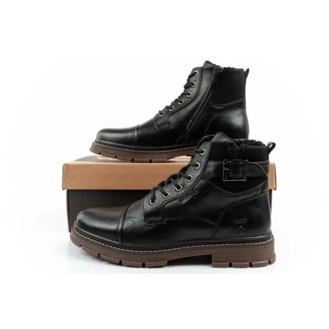 Wrangler Ryland buty męskie sztyblety trzewiki eleganckie ocieplane