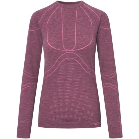 Bielizna damska VIKING Lana Pro Longsleeve Merino roz. S różowa