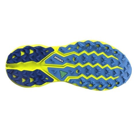 Buty do biegania męskie Cascadia 19 w terenie niebieskie