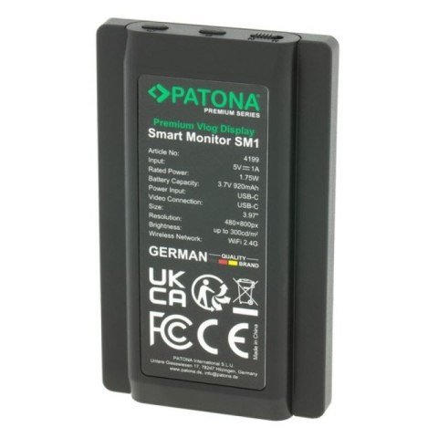 PATONA Premium Vlog Display Smart Monitor SM1 do smartfonów