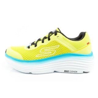 Skechers Max Cushioning buty męskie sportowe do biegania lekkie limonkowe