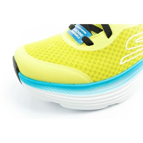 Skechers Max Cushioning buty męskie sportowe do biegania lekkie limonkowe