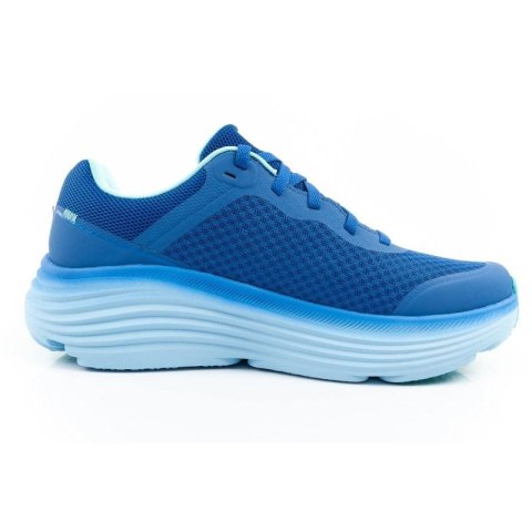 Skechers Max Cushioning buty męskie sportowe do biegania lekkie niebieskie