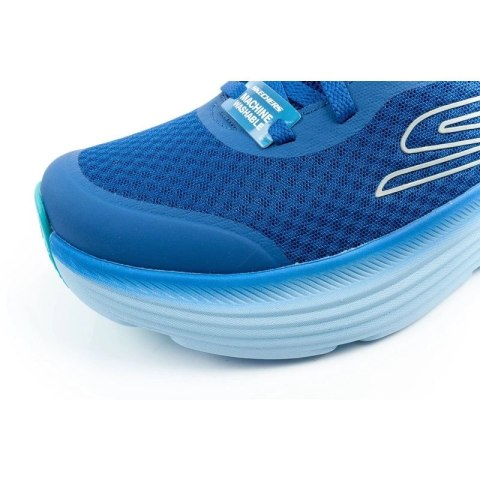 Skechers Max Cushioning buty męskie sportowe do biegania lekkie niebieskie
