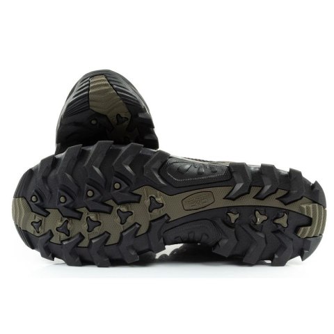 CMP Rigel buty męskie trekkingowe skóra trwałe wodoodporne za kostkę oliwkowe