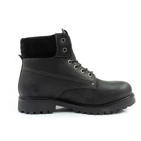 Wrangler Arch Fur buty męskie sztyblety trzewiki eleganckie ocieplane czarne
