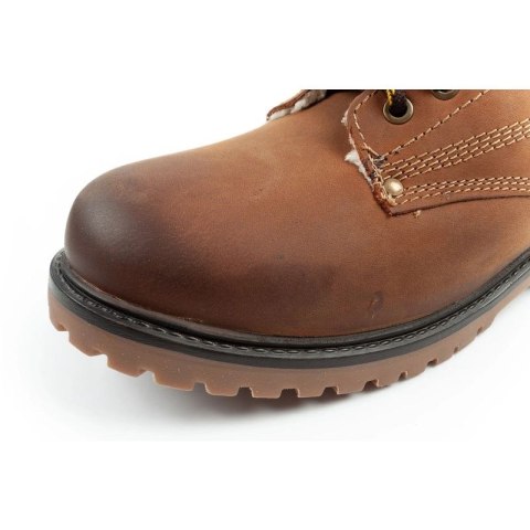 Wrangler Arch Fur buty męskie sztyblety trzewiki eleganckie ocieplane skóra naturalna