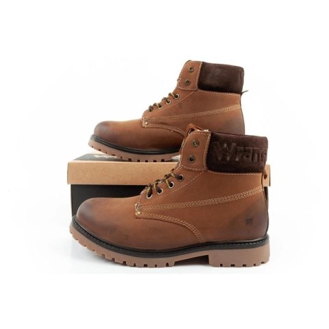 Wrangler Arch Fur buty męskie sztyblety trzewiki eleganckie ocieplane skóra naturalna