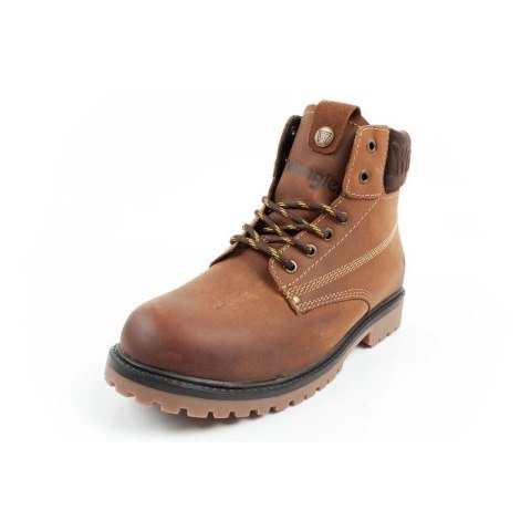 Wrangler Arch buty męskie sztyblety trzewiki eleganckie skóra naturalna brązowe