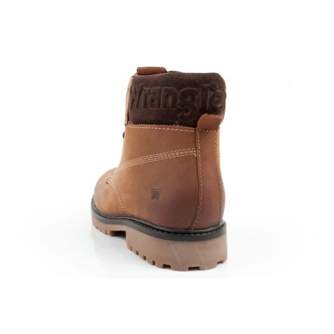 Wrangler Arch buty męskie sztyblety trzewiki eleganckie skóra naturalna brązowe