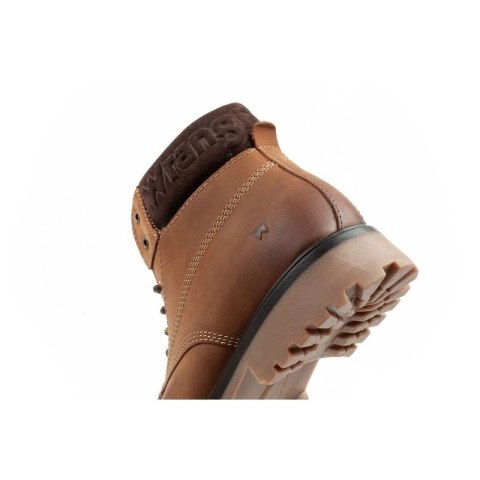 Wrangler Arch buty męskie sztyblety trzewiki eleganckie skóra naturalna brązowe
