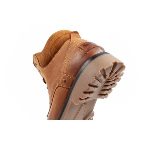 Wrangler Yuma buty męskie sztyblety trzewiki eleganckie skórzane brązowy biały