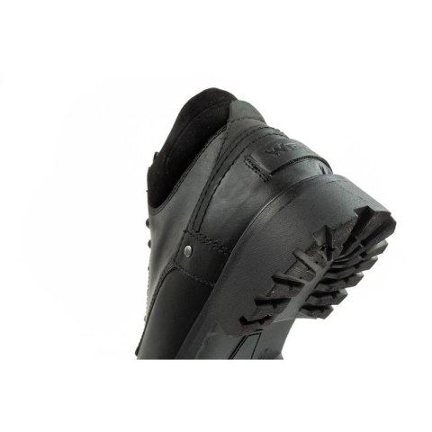 Wrangler Yuma buty męskie sztyblety trzewiki eleganckie skórzane czarne