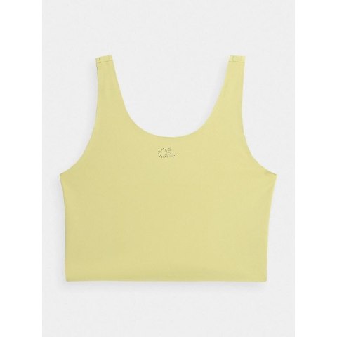 Crop-top treningowy z materiałów z recyklingu damski 4F x anna lewandowska 4F