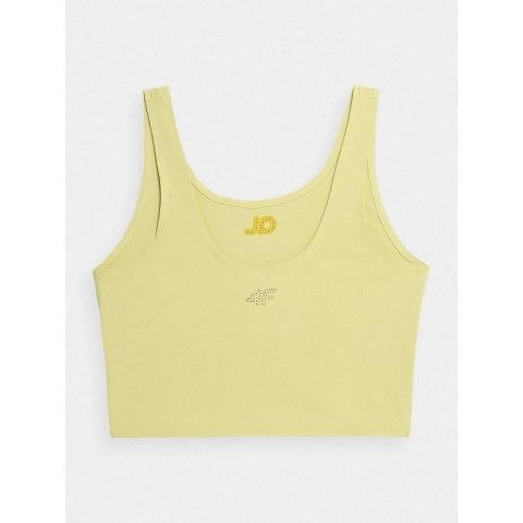 Crop-top treningowy z materiałów z recyklingu damski 4F x anna lewandowska 4F