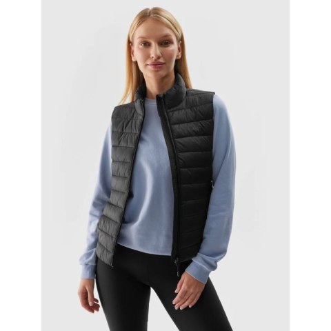 Bezrękawnik puchowy z wypełnieniem z recyklingu damski 4F 4FRSS24TVJAF101-20S