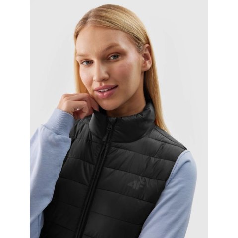 Bezrękawnik puchowy z wypełnieniem z recyklingu damski 4F 4FRSS24TVJAF101-20S