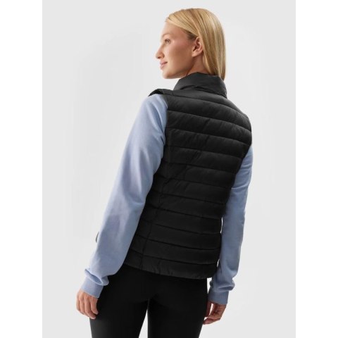 Bezrękawnik puchowy z wypełnieniem z recyklingu damski 4F 4FRSS24TVJAF101-20S