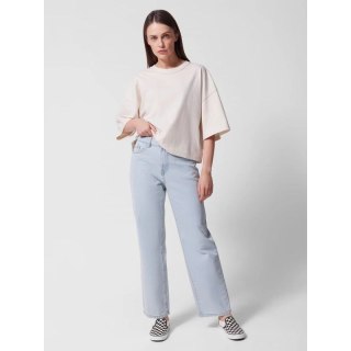 Jeansy straight z prostymi nogawkami damskie Outhorn