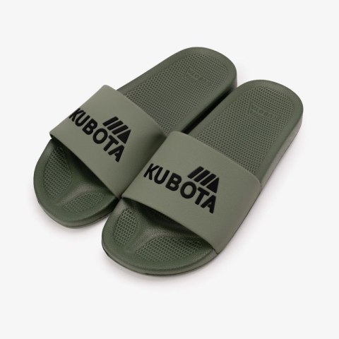 Klapki Kubota Basenowe Basic Męskie Khaki KKBB-SS22-10-18