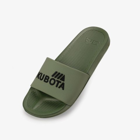 Klapki Kubota Basenowe Basic Męskie Khaki KKBB-SS22-10-18