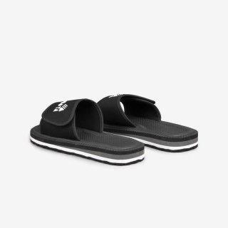 Klapki Kubota na Rzep Unisex Czarne KKRZ01