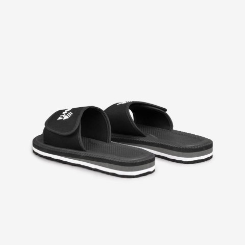 Klapki Kubota na Rzep Unisex Czarne KKRZ01