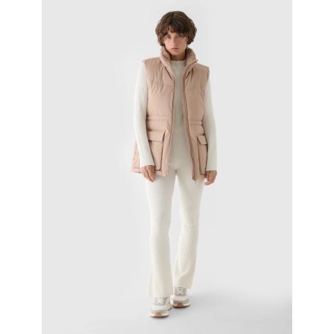 Bezrękawnik puchowy z wypełnieniem syntetycznym damski 4F 4FWAW24TVJAF135-83S