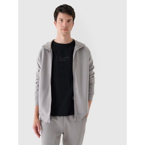 Bluza dresowa rozpinana z kapturem męska 4F 4FRAW24TSWSM1820-27S