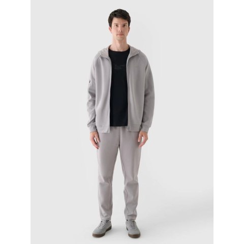 Bluza dresowa rozpinana z kapturem męska 4F 4FRAW24TSWSM1820-27S