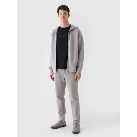 Bluza dresowa rozpinana z kapturem męska 4F 4FRAW24TSWSM1820-27S